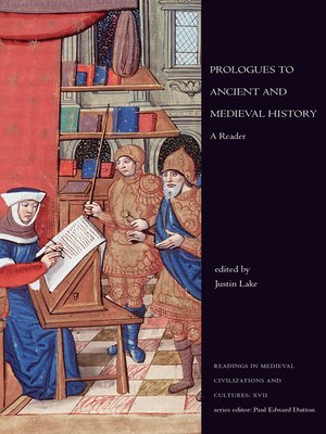 cover image of Prologues to Ancient and Medieval History